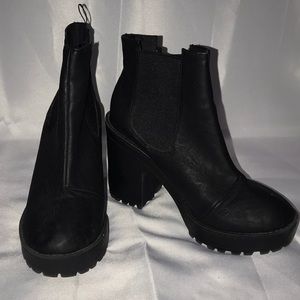 H&M chunky heeled boots